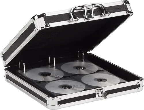 Vista 2 de Vaultz organizador de CDs, Negro