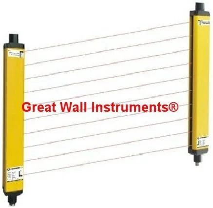 Vista 2 de CGOLDENWALL Cortina de luz de seguridad de seguridad Sensor de pantalla de seguridad Rejilla de seguridad Punzonadora Protector y detección