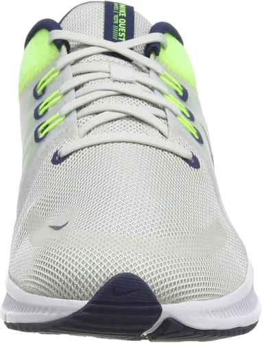 Vista 2 de Nike Plataforma Quest 4 para hombre Negro Blanco