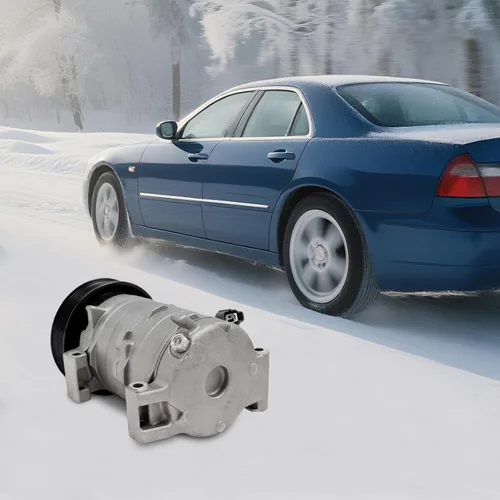 Vista 5 de Compresor de CA y embrague CO 28003C para 2003-2007 Hon-da Accord 2.4L 38810RAAA01 Fast Cooling AC Compressor with Clutch Replace for CO