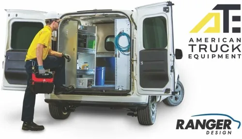 Vista 5 de Ranger Design Mercedes Sprinter - División para furgoneta, contorneada, sólida, recursos humanos, 3010-DH