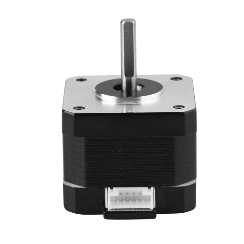 Vista 2 de Motor paso a paso 42BYGH34, bipolar 4- 12V 1.3A 0.30Nm motor paso a paso con cable conector, ángulo de paso de 1.8 grados, motor paso a paso