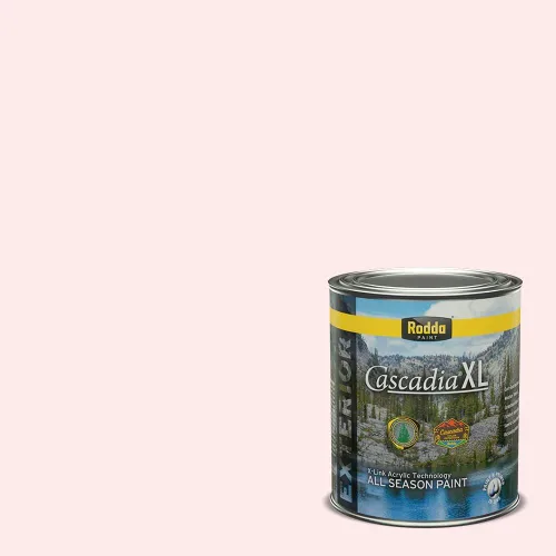 Vista 111 de Rodda Paint CASCADIA XL - Pintura satinada e imprimación para exteriores en uno, cuarto de galón, diosa de la luna