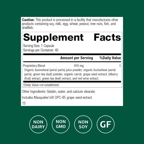 Vista 2 de Proceso estándar OPC Synergy, apoyo para la salud cerebral y ocular, 150