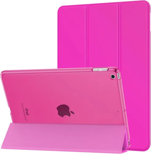 Vista 49 de MoKo Funda para iPad 9.7 2018/2017 de 5ª / 6ª Generación - Funda delgada y ligera con soporte para Smartphone con parte trasera translúcida