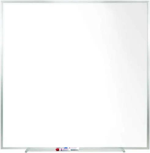 Vista 9 de Ghent Pizarra magnética de porcelana con marco de aluminio, 2'H x 3' W