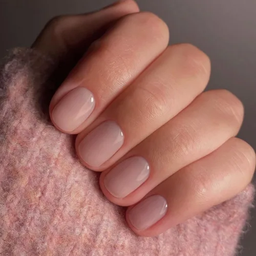 Vista 2 de Vishine Esmalte de uñas de gel French Rose – 0.54 onzas fluidas (0.54 onzas líquidas), color rosa nude, esmalte de gel translúcido para remojar