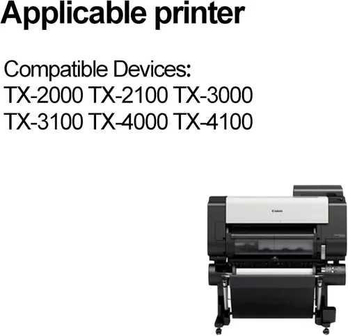 Vista 2 de PFI-710 710 Cartucho de tinta de repuesto para impresoras Canon PFI-710 PF710 PFI-710BK PFI710BK Pigment 2354C001 para impresoras iPF TX-2000 Negro