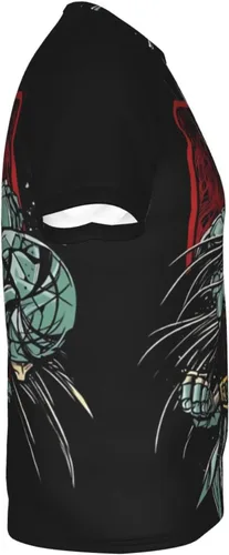Vista 3 de Saint Anime Seiya - Camiseta de manga corta para hombre, suave, casual, unisex, cuello redondo, camiseta de entrenamiento