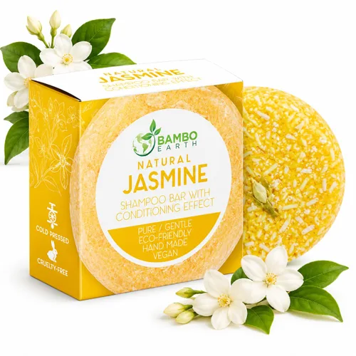 Vista 16 de Jabón para el cabello con efecto barra de champú sólido y acondicionador, barras de champú 100% orgánicas para cabello con todos los aceites
