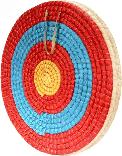 Vista 13 de Objetivo de Tiro con Arco - Objetivo de Tiro con Arco de Paja para el Patio Trasero para Arco Recuro, Compuesto o Largo - Objetivo de Flecha Verde 1