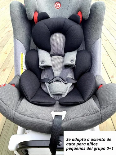 Vista 6 de G Ganen Cojín de apoyo para cochecito y asiento cómodo para bebé (oso negro)