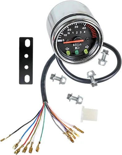 Vista 3 de TDPRO KM/H odómetro velocímetro medidor para motocicleta Dirt Pit bike ATV