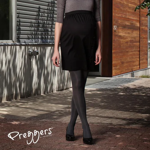 Vista 5 de Preggers by Therafirm - Medias de apoyo para maternidad, medias de compresión suave de 15-20 mmHg