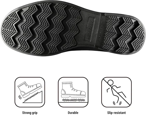 Vista 5 de NORTIV 8 Botas de nieve impermeables para hombre
