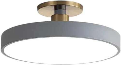 Vista 11 de Lámpara de techo de color de cúpula de 3 colores de luz variable instalación integrada cerca del techo, lámparas LED de montaje empotrado, luces