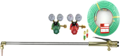 Vista 16 de SÜA - Antorcha de corte recto resistente de 21 pulgadas con cabezal de 90° - Compatible con ST900FC + punta de corte (propano)