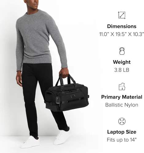 Vista 7 de Tumi Mason Duffel Negro Talla única, Negro, talla única , Mason Duffel