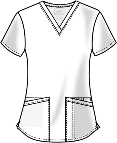 Vista 4 de CHEROKEE Workwear Profesionales cuello en V
