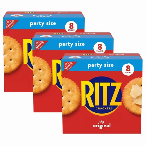 Vista 29 de RITZ Fresh Stacks galletas originales, tamaño fiesta, 16 paquetes