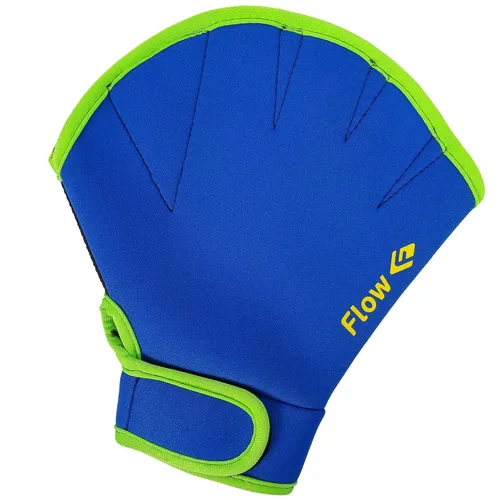 Vista 6 de Guantes de Resistencia para Natación Flow - Guantes con Membranas para Aeróbicos Acuáticos, Fitness Acuático y Entrenamiento de Natación