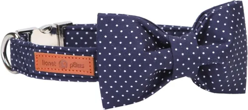Vista 30 de Collar para perro con corbatín de Lionet Paws, Collar de corbatín de verano para perro, Collar para perro ajustable y cómodo, regalo para cachorro