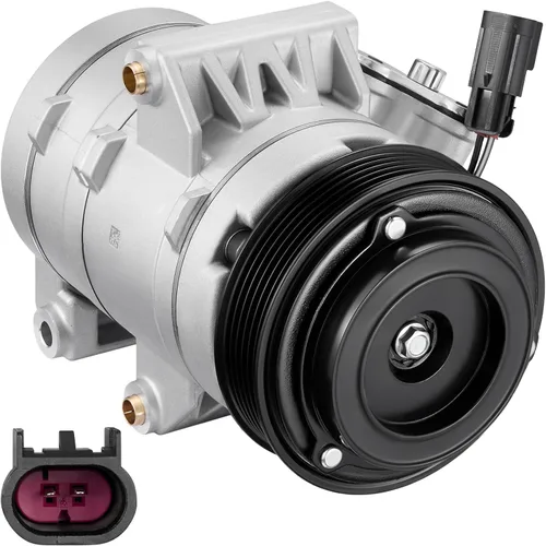 Vista 41 de BDFHYK Compresor de aire acondicionado con embrague compatible con Ford F-250 F-350 Super Duty 6.2L 2017-2019, F-450 F-550 Super Duty 6.8L