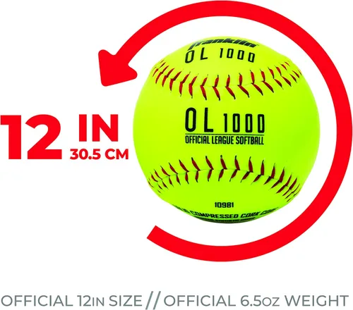 Vista 5 de Franklin Sports Practica Softballs