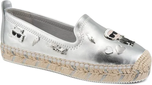 Vista 8 de Karl Lagerfeld Sandalias Michaela sin cordones para mujer Albaricoque
