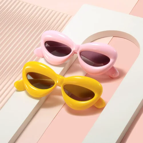 Vista 6 de Gafas de sol de labios inflables atrevidas, divertidas, divertidas, con forma de labios, estéticas, geniales UV400