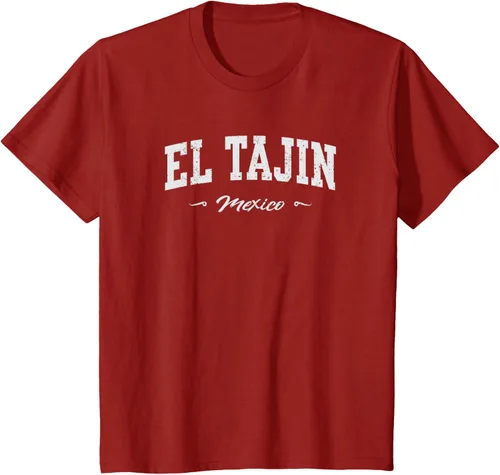 Vista 73 de Camiseta de recuerdo deportivo El Tajin Mexico, Negro