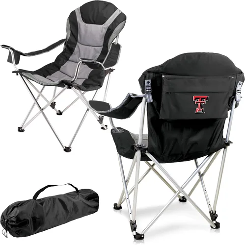 Vista 52 de Picnic TIME NCAA Arkansas Razorbacks Reclining Camp Chair - Beach Chair for Adults - Sports Chair with Carry Bag