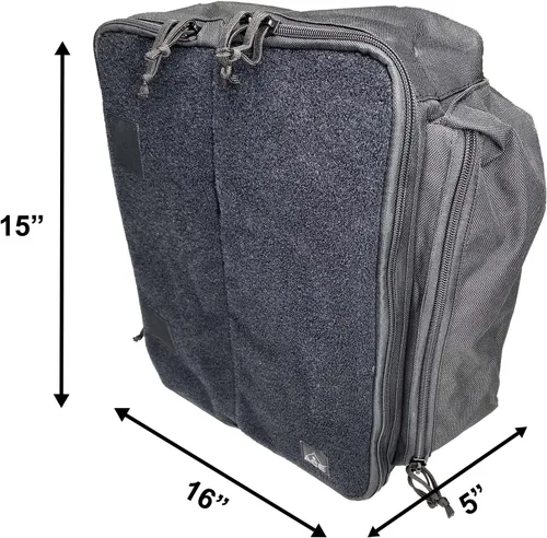 Vista 3 de ACE PRO Cornhole Backpack with ACE Patch - Holds Up to Six Cornhole Bag Sets (Up to 24 Bags)