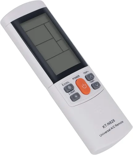 Vista 6 de PERFASCIN KT-N828 - Mando a distancia de repuesto universal para Midea Hitachi Haier LG Panasonic Carrier