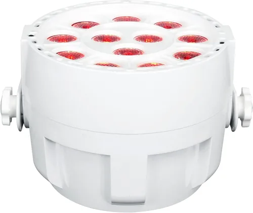 Vista 3 de Rockville RockPAR TRI LED RGB Blanco Compacto Par Can DJ DMX Luz de lavado