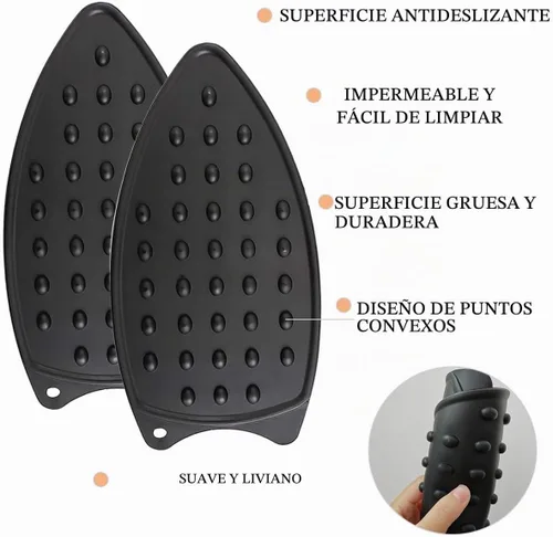 Vista 4 de ZTEOFO 2 almohadillas de silicona para el resto del hierro, almohadillas