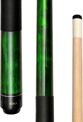 Vista 9 de ASKA Short Kids Cue Stick, Canadian Hard Rock Maple, 13mm Hard Tip