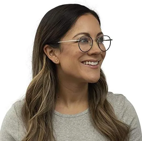 Vista 5 de eyebobs BFF - Gafas de lectura unisex prémium para hombres y mujeres Gafas redondas
