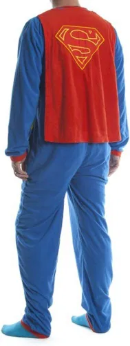 Vista 2 de Superman DC Comics - Pijama para adulto