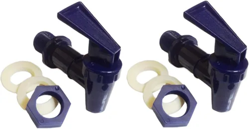 Vista 9 de AquaNation, sin BPA, repuesto para bidón de agua, llave del refrigerador, espiga boquilla reutilizable, palanca para agua, despachador, llave