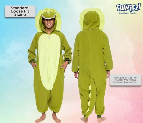 Vista 45 de Funziez! - Disfraz de Halloween para adultos, disfraz de animales y criaturas marinas, mameluco afelpado para cosplay, para mujeres y hombres
