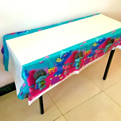 Vista 2 de Trolls - Mantel de plástico para mesa, 42 x 70 pulgadas