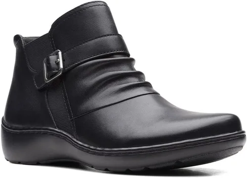 Vista 4 de Clarks Women's Cora Rouched Ankle Boot