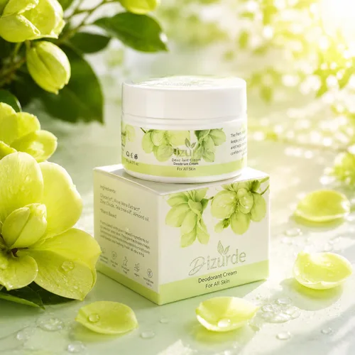 Vista 8 de Crema desodorante natural antitranspirante para hombres y mujeres, desodorante sin aluminio para pieles sensibles, protección duradera, sin manchas