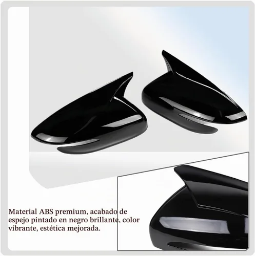Vista 5 de MUXEE Cubierta para espejo retrovisor, para KIA Forte/K3/Cerato 2014 2015 2016 2017 2018, carcasa de señal de giro, accesorios para espejo