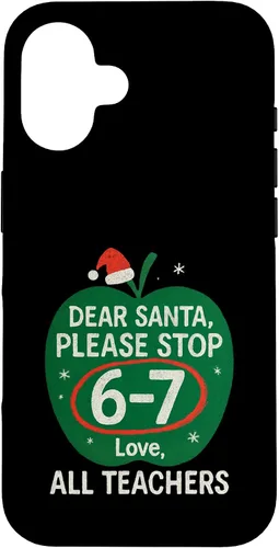 Vista 31 de 67 Christmas Funny Dear Santa Six Seven 6-7 Parents Case for iPhone XR