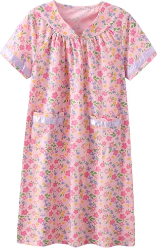 Vista 2 de EBYTOP 2023 Disfraz de anciana para niños, vestido de abuela, accesorios de Halloween para niña conjunto1-wh