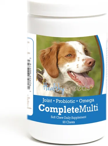 Vista 339 de Healthy Breeds Affenpinscher todo en uno multivitamínico suave masticable 60