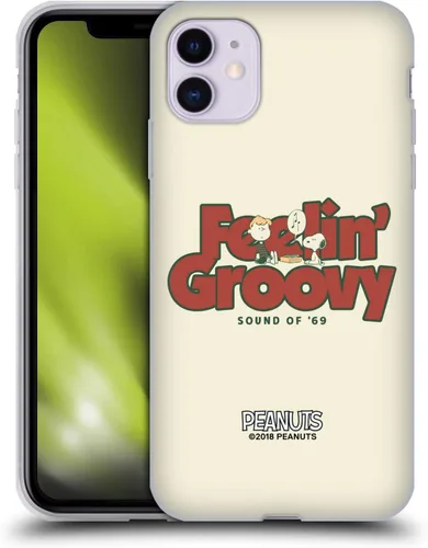 Vista 52 de Head Case Designs Funda de gel suave con licencia oficial de Peanuts Freak Flag Fly Woodstock 50th compatible con Apple iPhone 7 Plus/iPhone 8 Plus