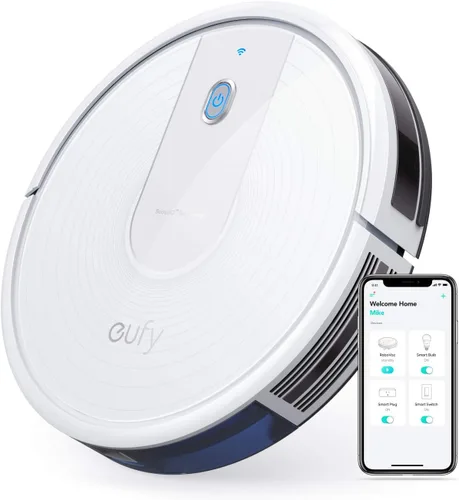 Vista 10 de eufy X10 Pro Omni - Robot aspirador y trapeador, succión de 8,000 Pa, elevación automática y detección de alfombras, evita obstáculos, lavado